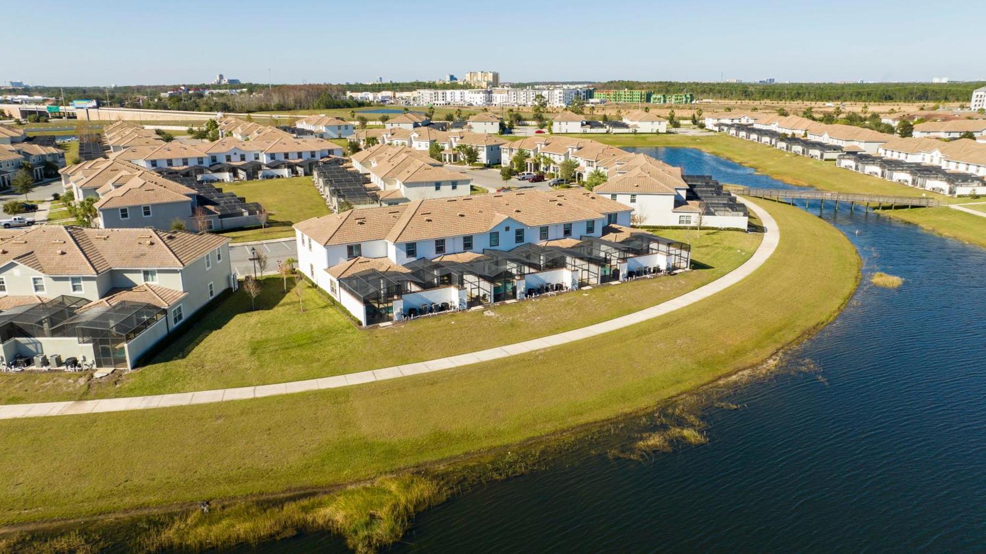 Four Bedrooms Townhome 4861 Kissimmee Bagian luar foto