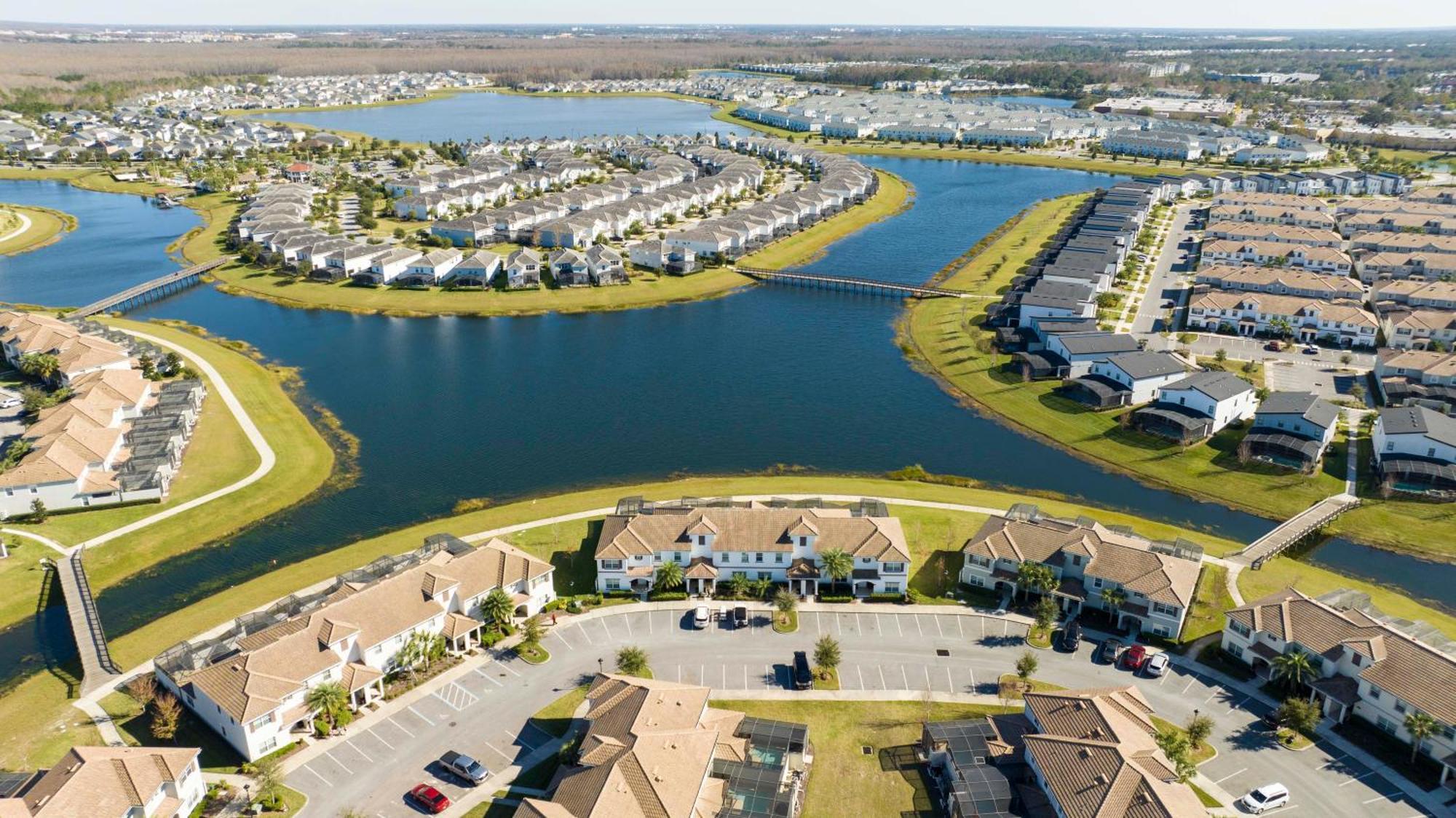 Four Bedrooms Townhome 4861 Kissimmee Bagian luar foto