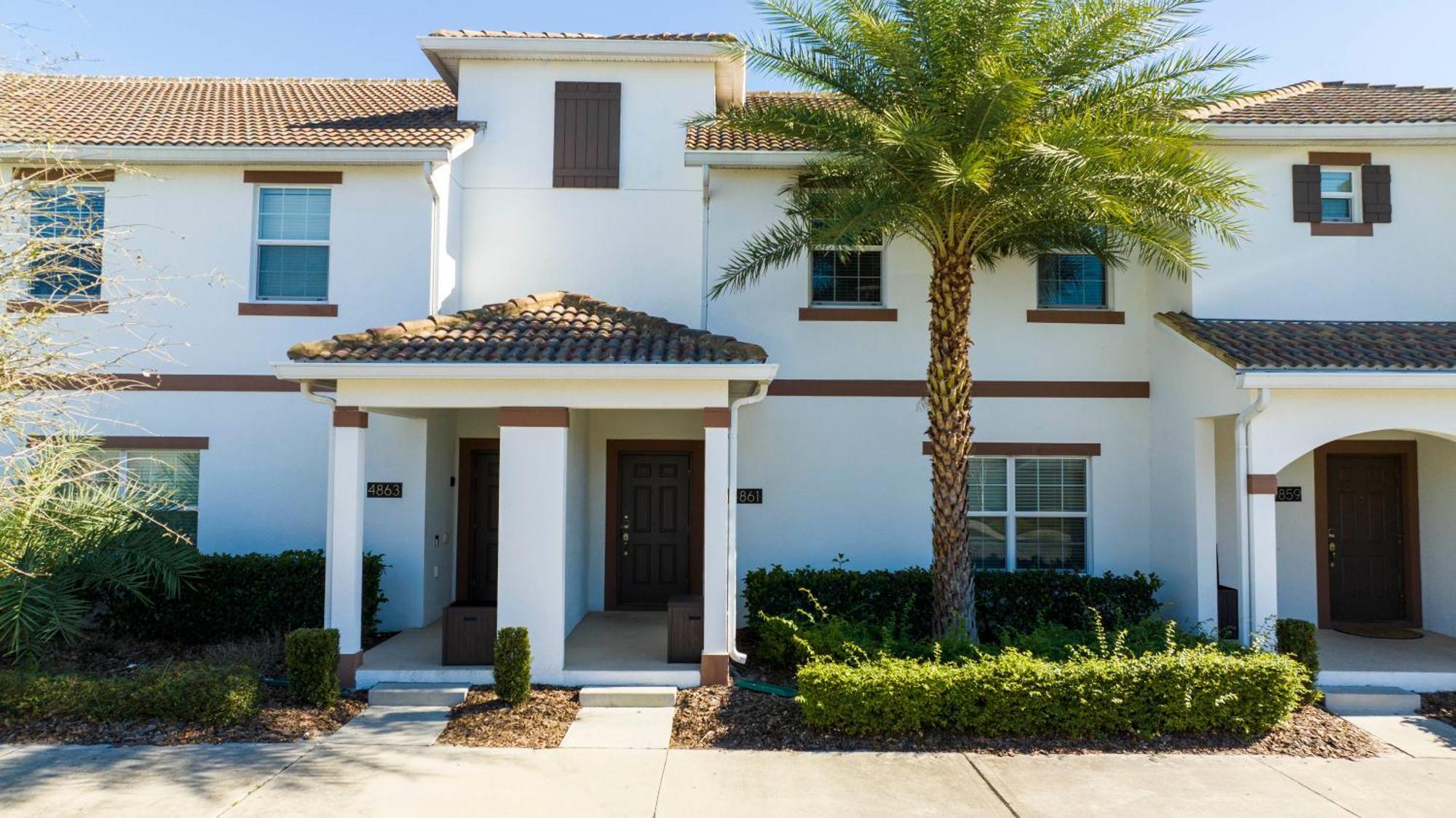 Four Bedrooms Townhome 4861 Kissimmee Bagian luar foto
